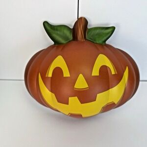 HALLMARK HALLOWEEN‎ PUMPKIN JACK O'LANTERN TALKING  DOOR HANGER MOTION ACTIVATED